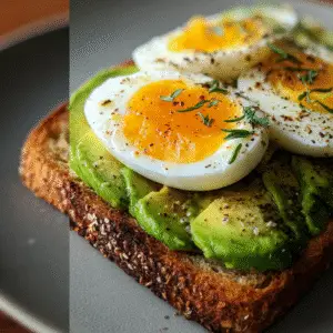Avocado Toast with Soft Boiled Egg