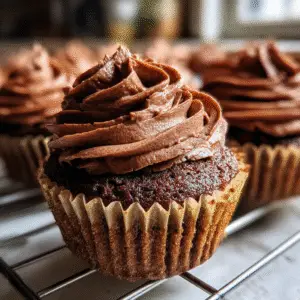 Churro Chocolate Cupcakes