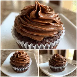 Churro Chocolate Cupcakes