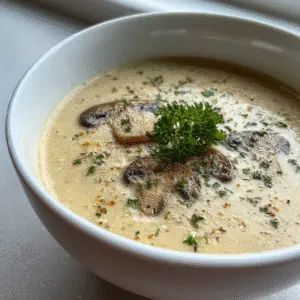 Creamy Mushroom Soup