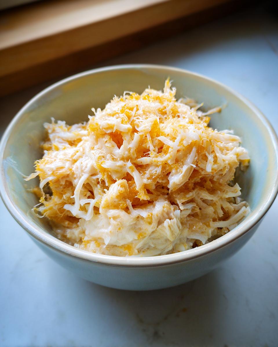 Close-up of a bowl of homemade Sensitive Stomach Cat Meal, a gentle recipe for cats.