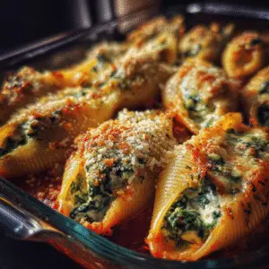 Spinach & Ricotta Stuffed Shells