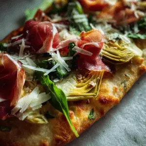 Artichoke & Prosciutto Flatbread