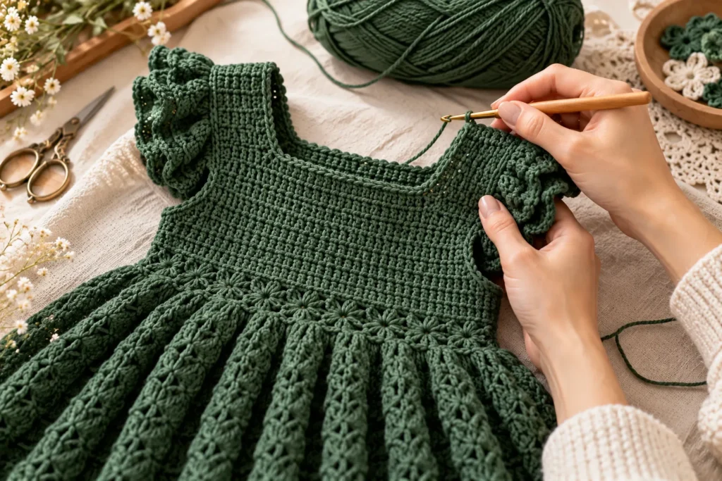 Crochet Bodice Construction