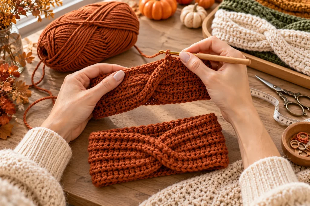 Crochet Headband Tutorial