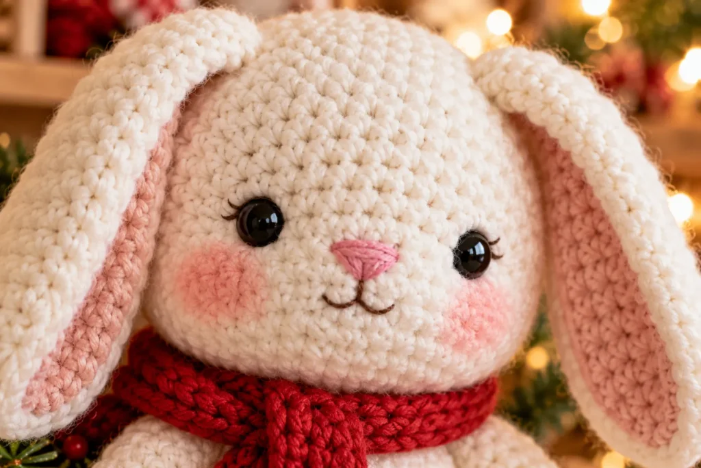 Crochet Bunny Face