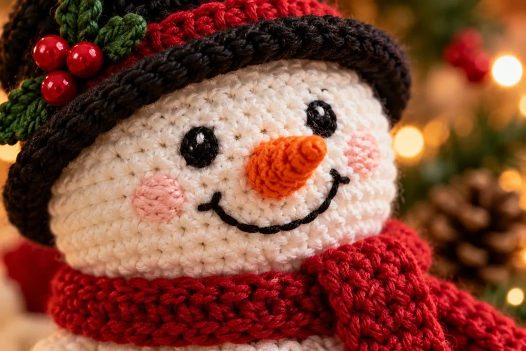 Snowman Face Details