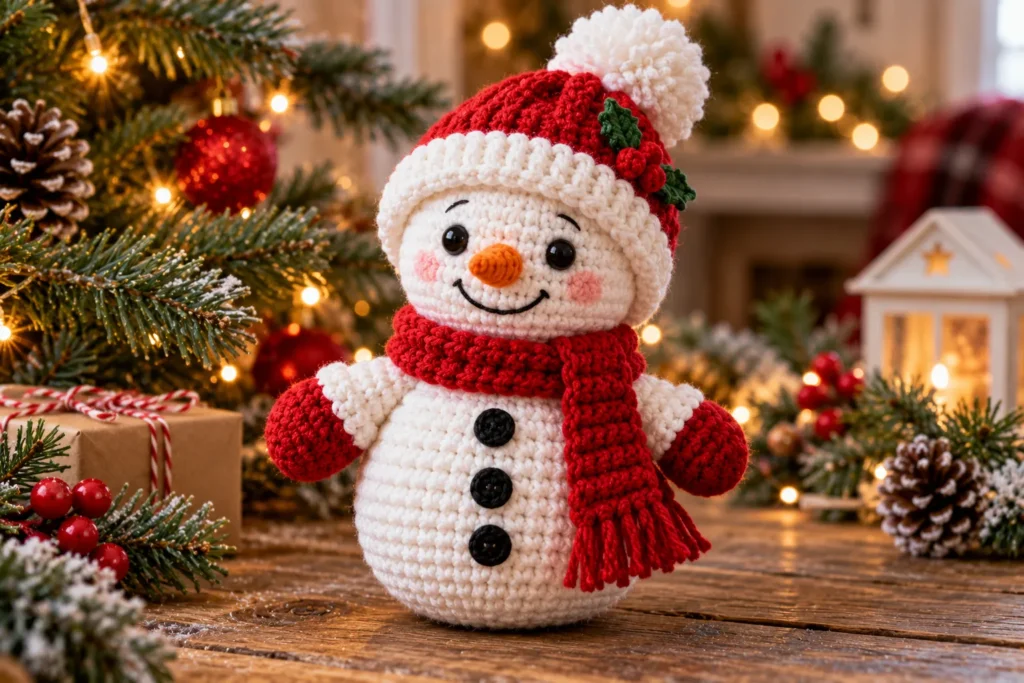 Finished Snowman