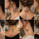 25 Butterfly Neck Tattoo Ideas